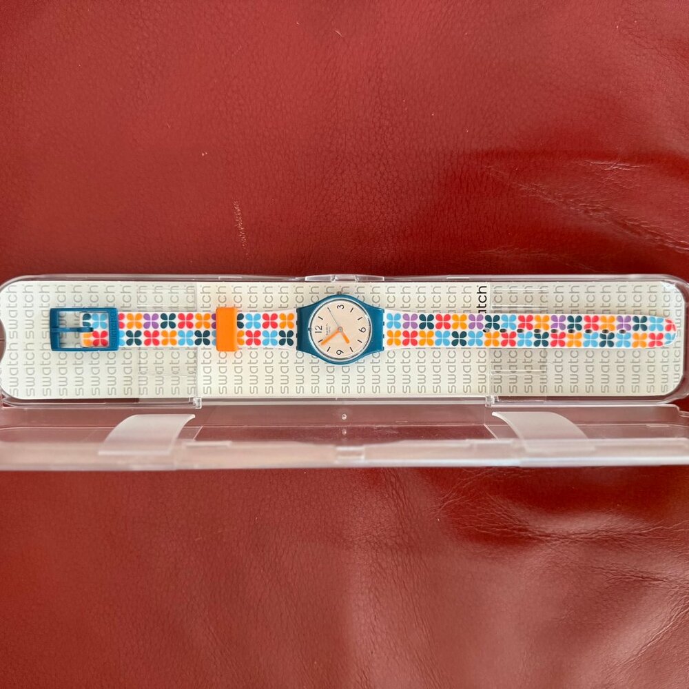 Swatch Watch in case, Excellent used condition